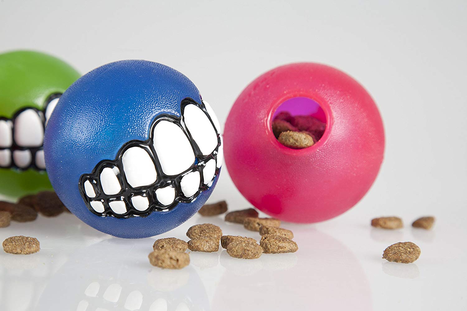 Rogz Grinz Ball, Large, 7.8 cm, Pink, 3" Large - Image 3