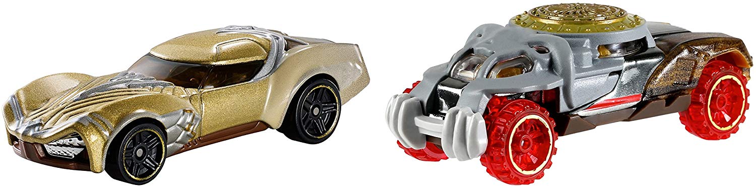 Hot Wheels DC Wonder Woman 2er Fahrzeug Set Character Fahrzeuge - Fahrzeug Wonder Woman vs Ares