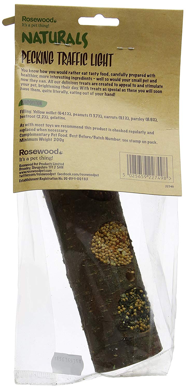 Rosewood Naturals, Pecking Traffic Light, Pet Bird Food, transparent - Image 2