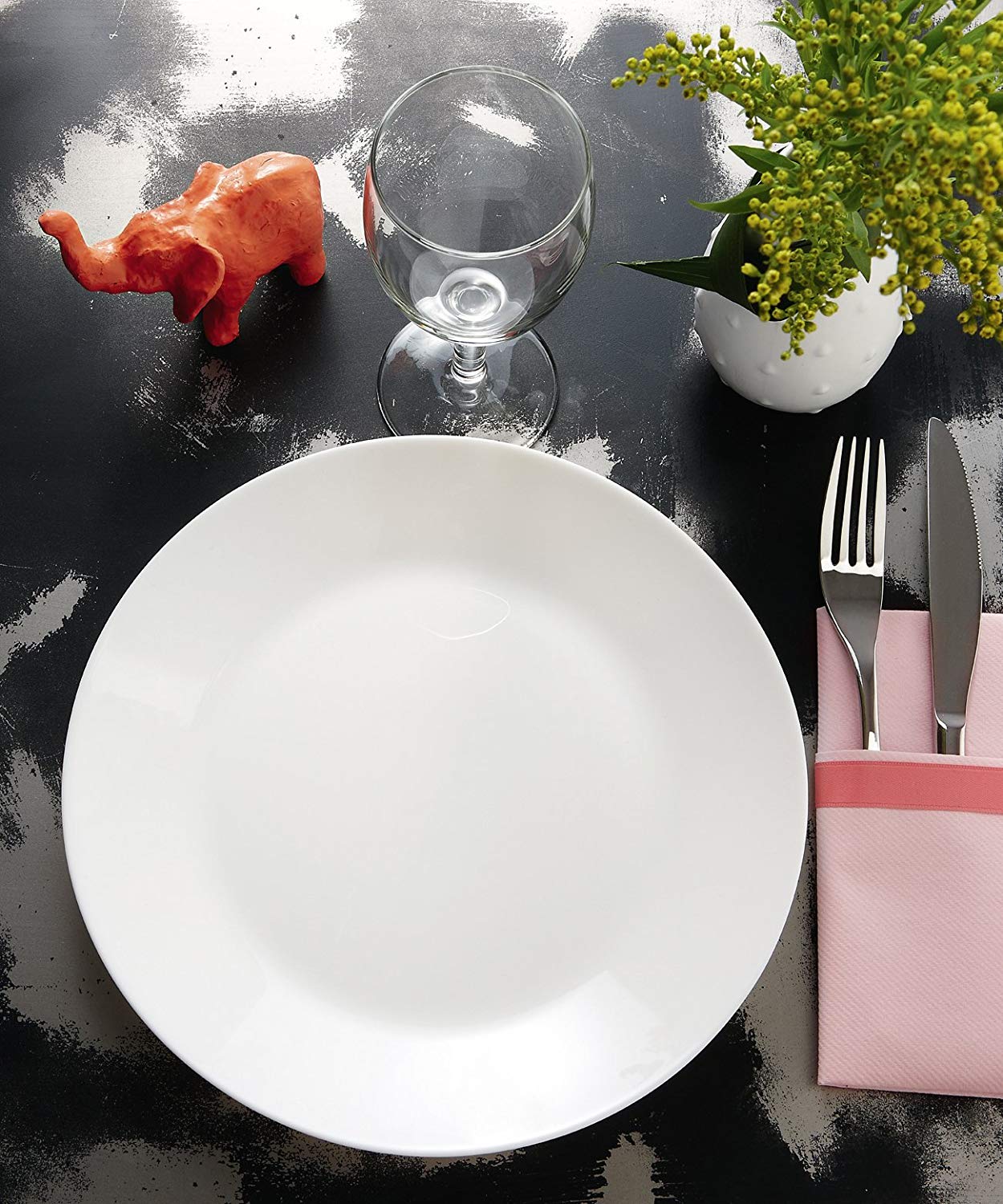 Dajar dinner service Zelie Luminarc, glass, white, 27 x 12 x 26.5 cm, 18 units, 18 pieces - Image 4