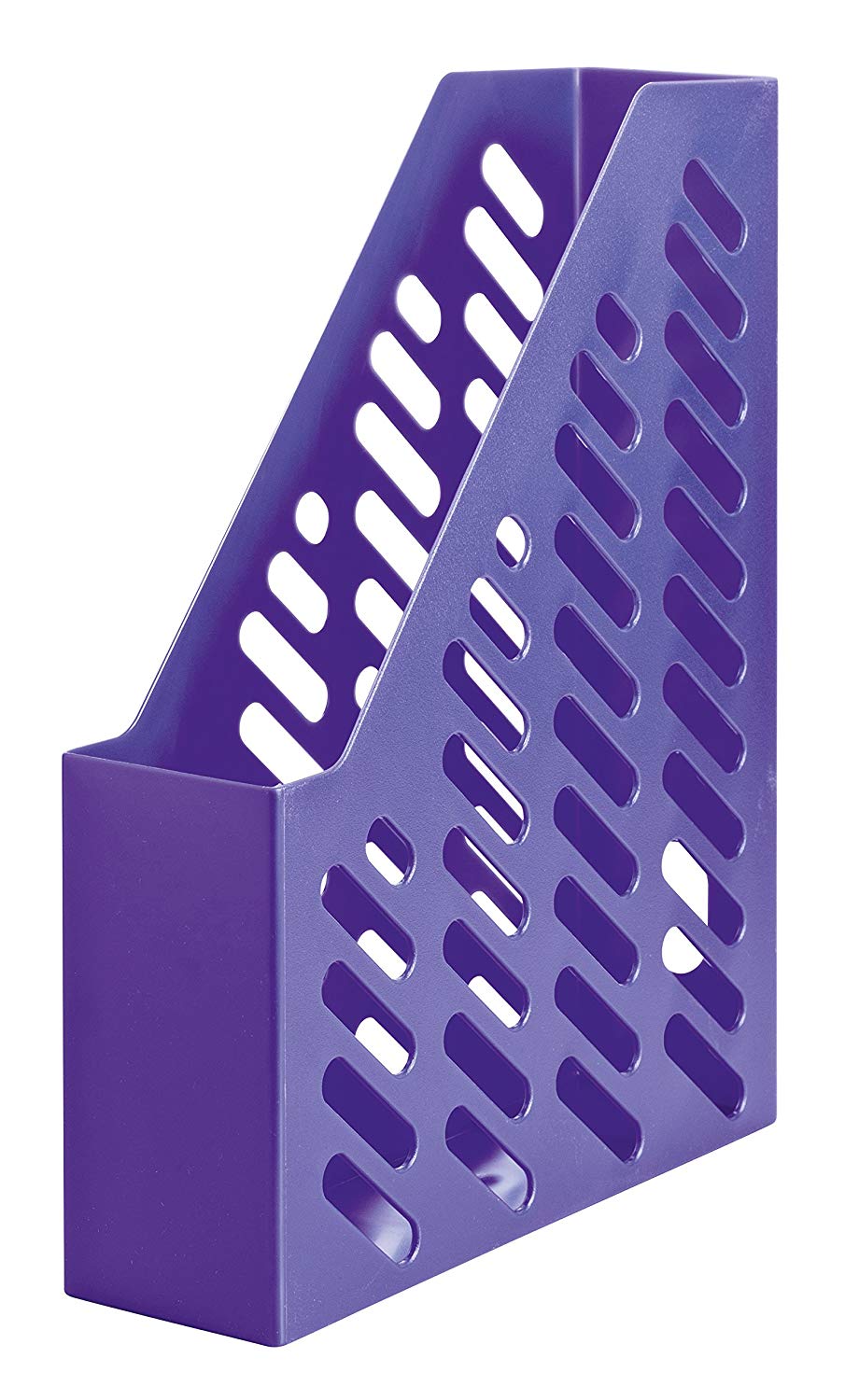 HAN 1601-57, KLASSIK magazine file. Classic, contemporary design, functional, high-quality and trendy, pack of ten, Trend Colour purple