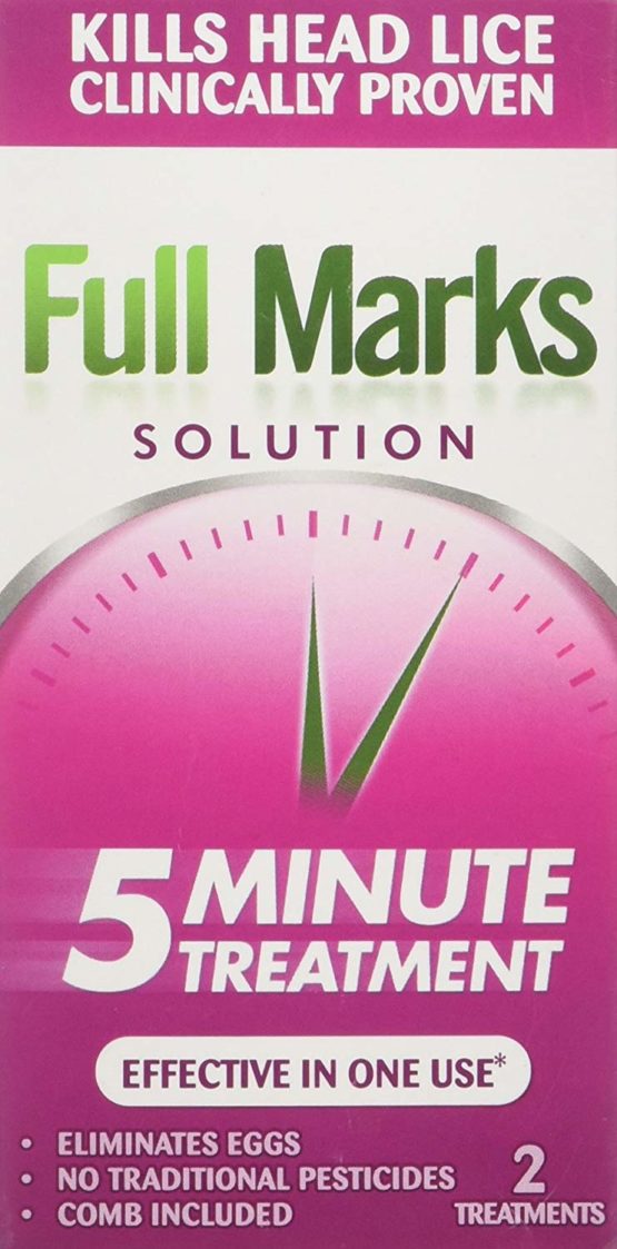 Full Marks Solution 5 Minute Treatment for Head Lice, 100ml BigaMart