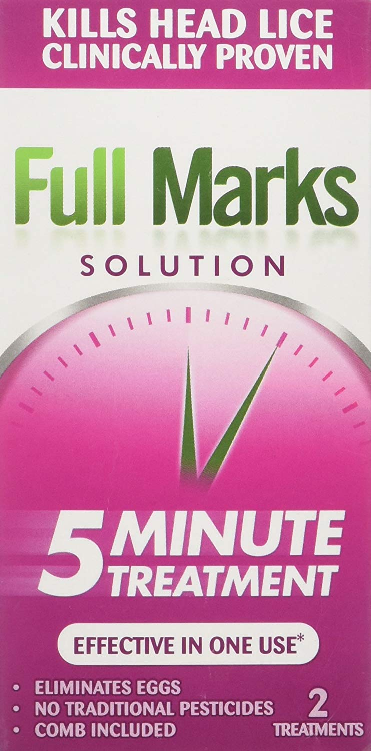 Full Marks Solution 5 Minute Treatment for Head Lice, 100ml BigaMart