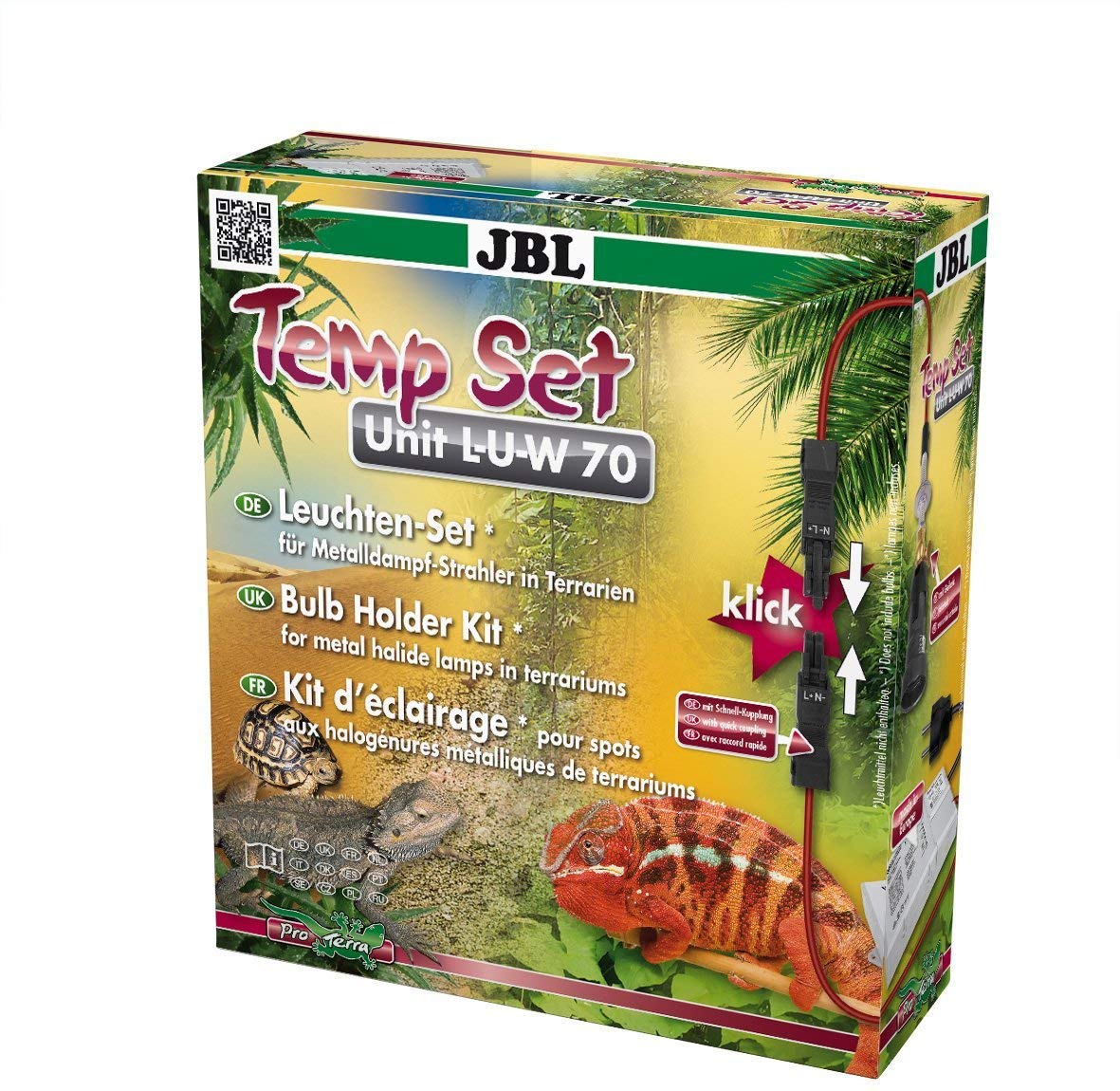 JBL Temp Set Unit L U Mid Watt Installation Set for Metal Halide, 70 W