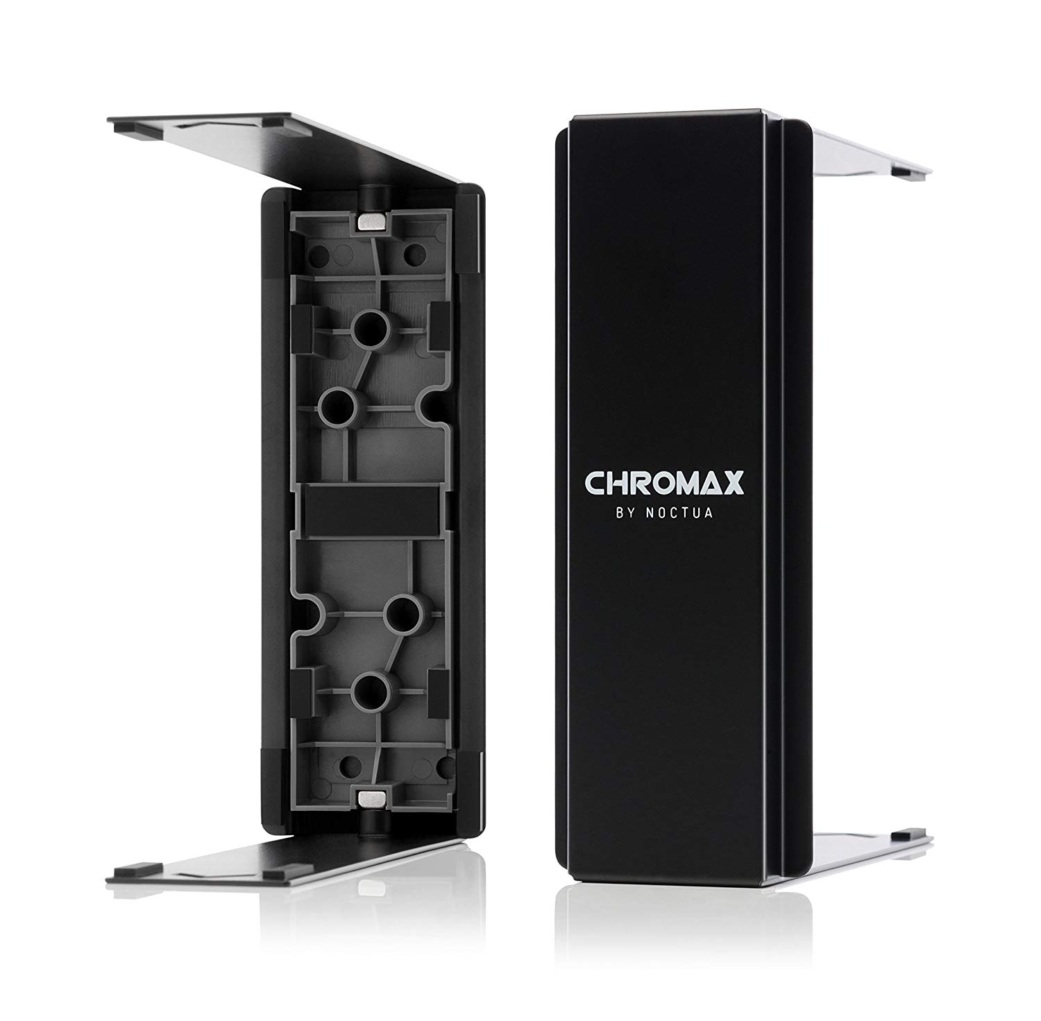 Noctua NA-HC2 chromax.black, Heatsink Cover for NH-U12S, NH-U12S TR4-SP3, NH-U12S DX-3647 & NH-U12S SE-AM4 (Black)