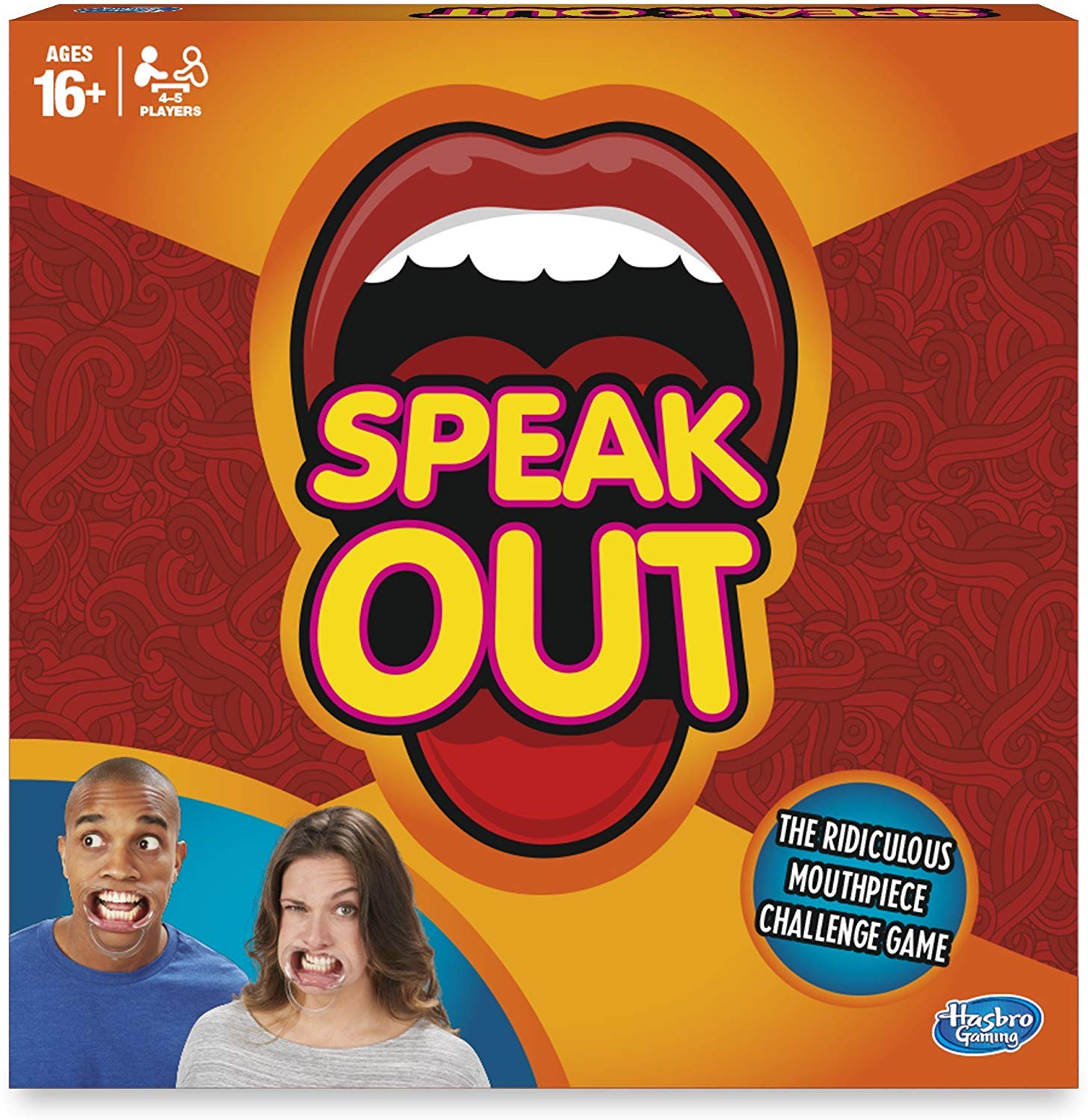 Hasbro Speak Out Game, Multicolor, 26.7 cm x 5 cm x 26.7 cm