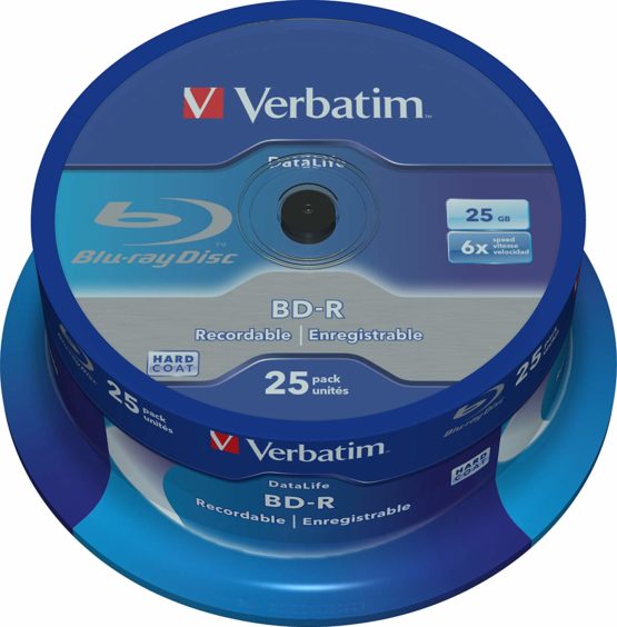 Verbatim BD-R SL Datalife - Blu-ray Disc 25 GB, 6x Burning Speed, Scratch Protection, 25-Pack Spindle, 99999 - Image 3