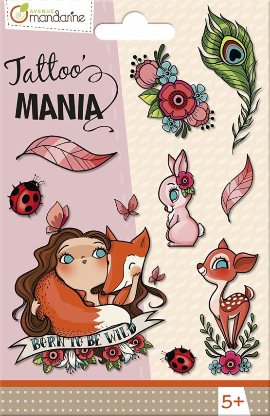 Avenue Mandarine Tattoo Mania Temporary Tattoos - Forests