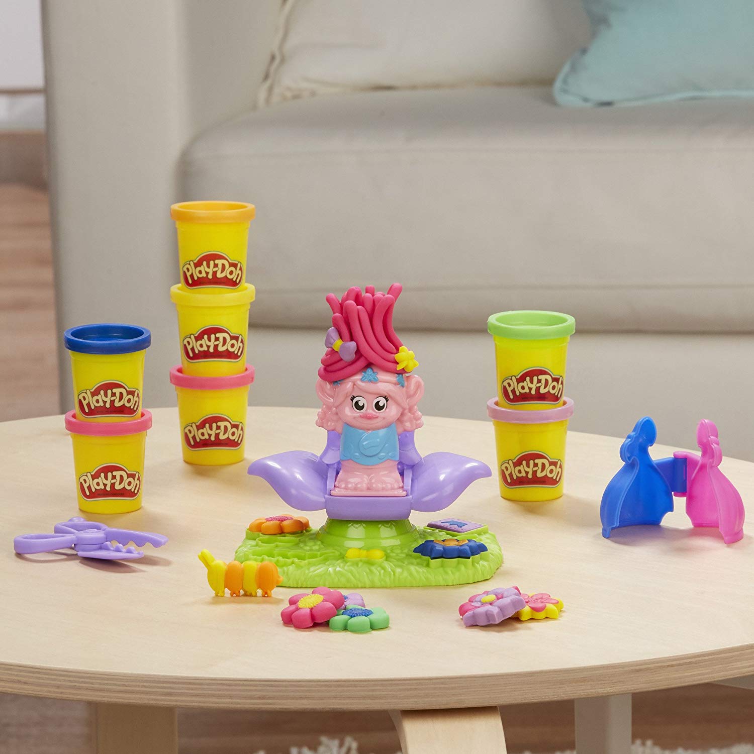 Play Doh Dreamworks Trolls Press N Style Salon BigaMart