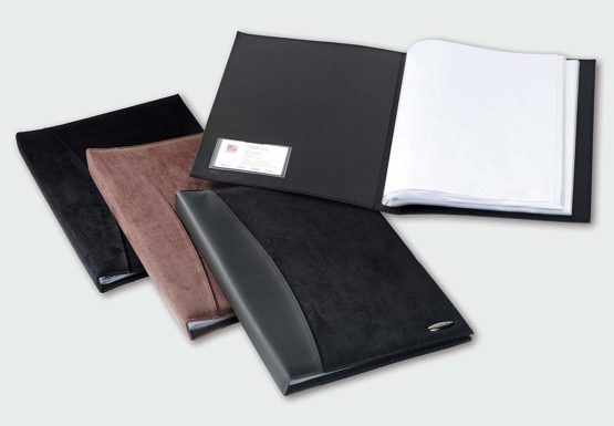 Rexel Soft Touch Display Book A4 Black Combo (24 Pockets) - Image 3