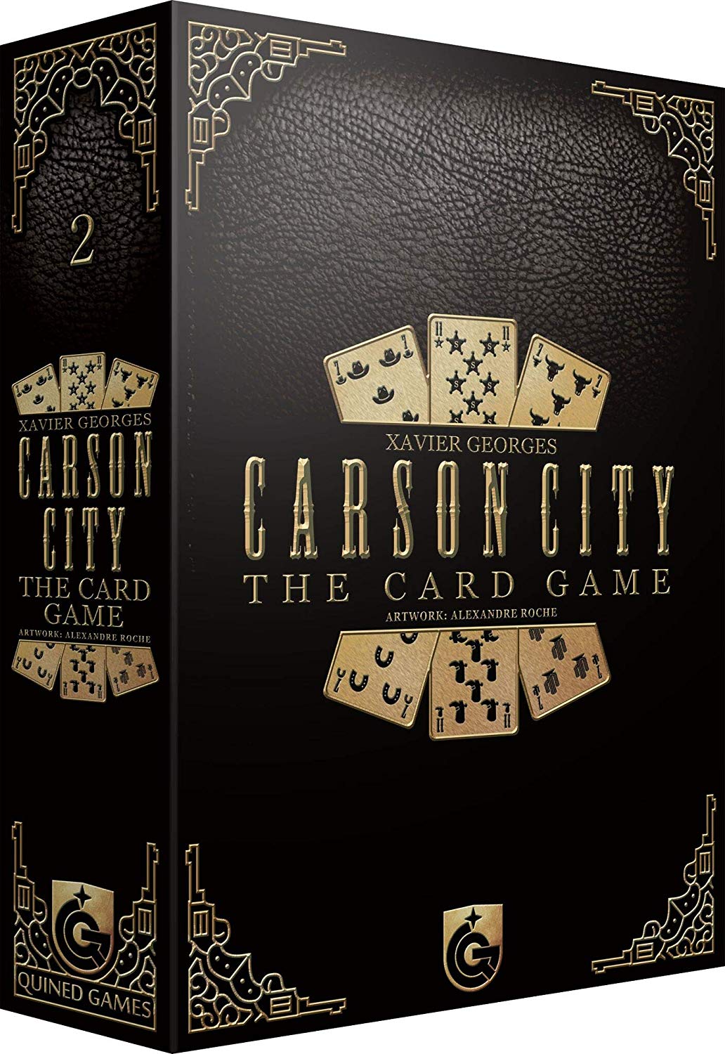 Quined Games Carson City The Card Game, Multicoloured