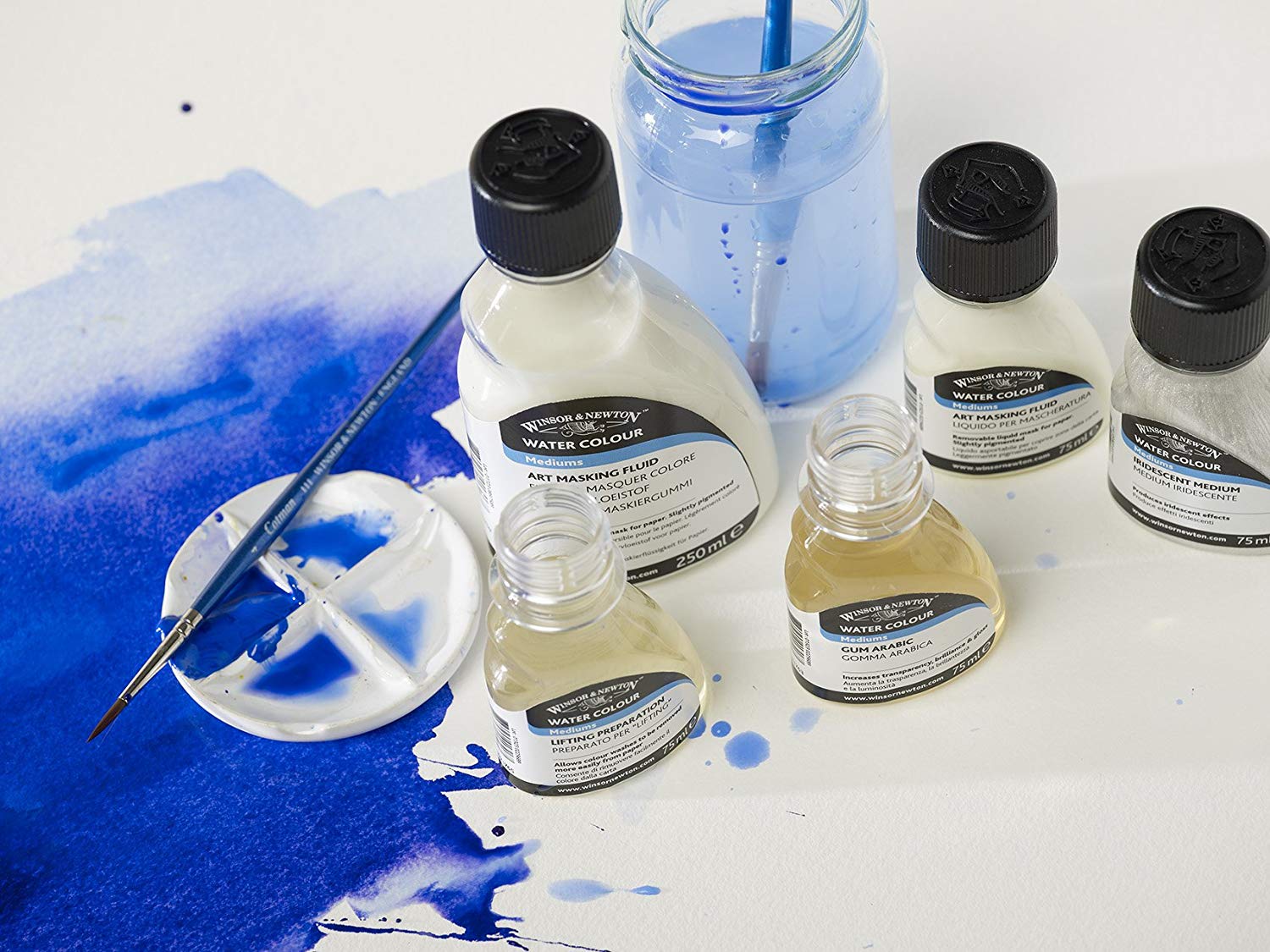 Winsor & Newton, Art Masking Fluid, 75ml, Transparent, 75 ml (Pack of 1) - Image 3