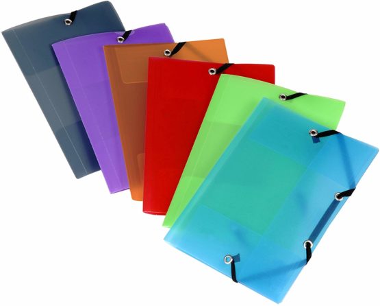 Viquel 097796-49 Pack of 25 Plastic Pocket Pockets 12 x 16 cm Assorted Colours