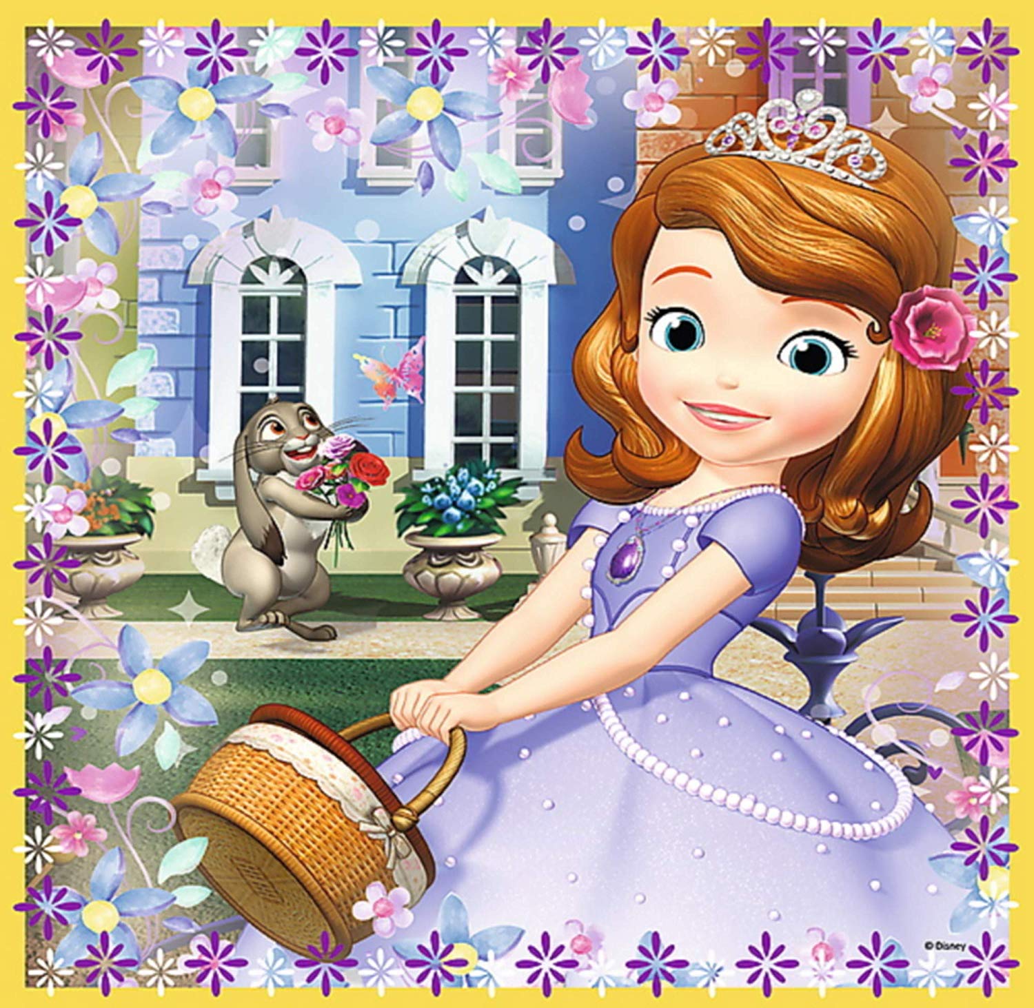 Trefl 3-In-1 “Disney Sofia the First and her friends Puzzle (Multi ...