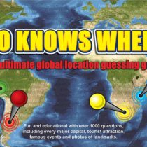Wild Card Games Who Knows Where? - The Global Location Guessing Family Board Game