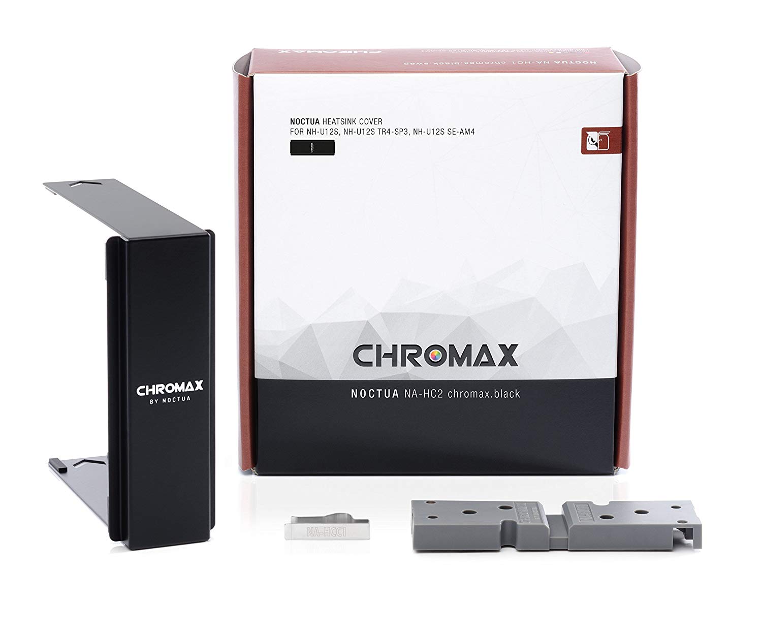 Noctua NA-HC2 chromax.black, Heatsink Cover for NH-U12S, NH-U12S TR4-SP3, NH-U12S DX-3647 & NH-U12S SE-AM4 (Black) - Image 2