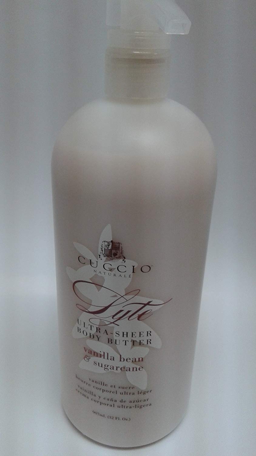 Cuccio Vanilla Bean and Sugarcane Lyte Body Butter, 946 ml (Pack of 1)