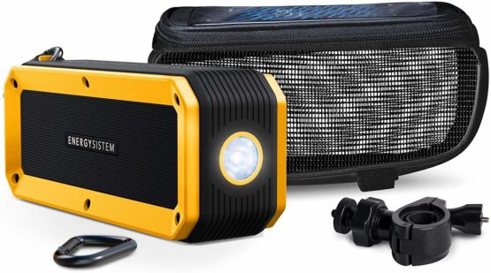 Energy Sistem Outdoor Box Bike (Bluetooth, hands-free, 10 W, microSD, FM radio, audio-in, water-resistant and shockproof, torch, accessories) - Image 4