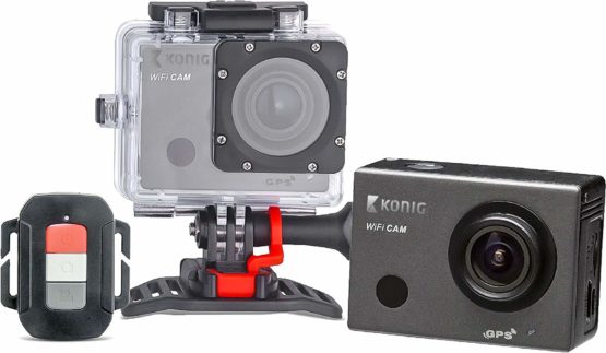 Royal CSACWG100 Full HD Action Camera with GPS and WiFi