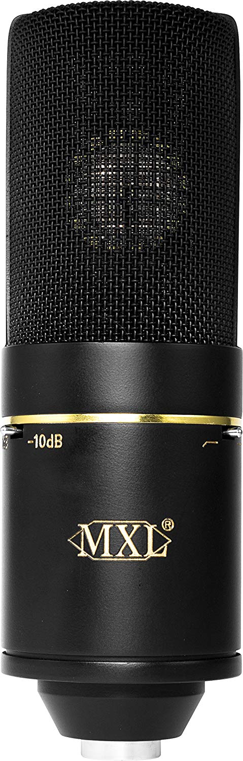 MXL 770X Multi-Pattern Vocal Condenser Microphone Kit, Black & Gold - Image 3