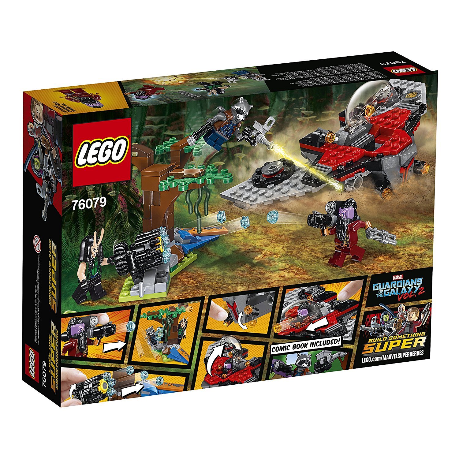 LEGO Click to open expanded view 76079 Guardians of The Galaxy Volume II Ravager Attack, Mixed - Image 2