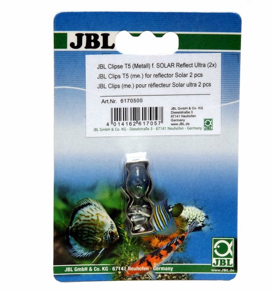 JBL SOLAR REFLECT Clip Set Metal T5, Metal holder for fluorescent tubes