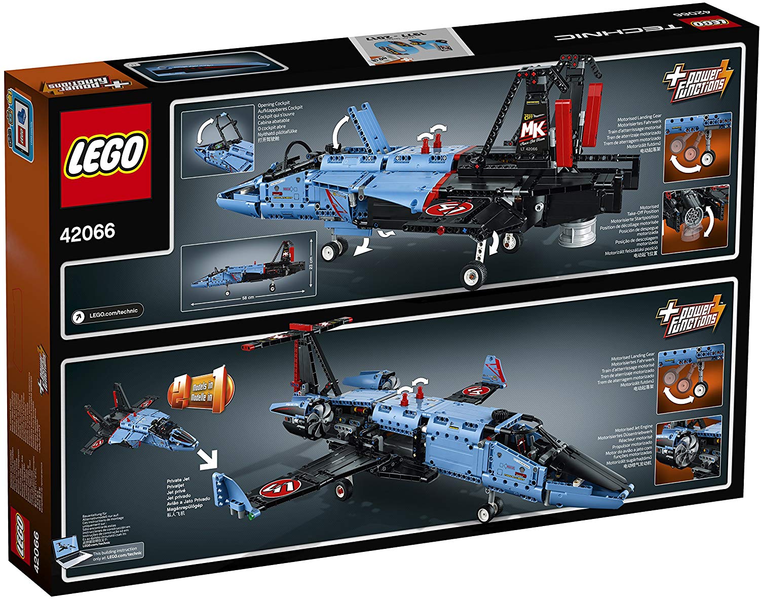 LEGO 42066 "Air Race Jet Building Toy, Mixed - Image 2