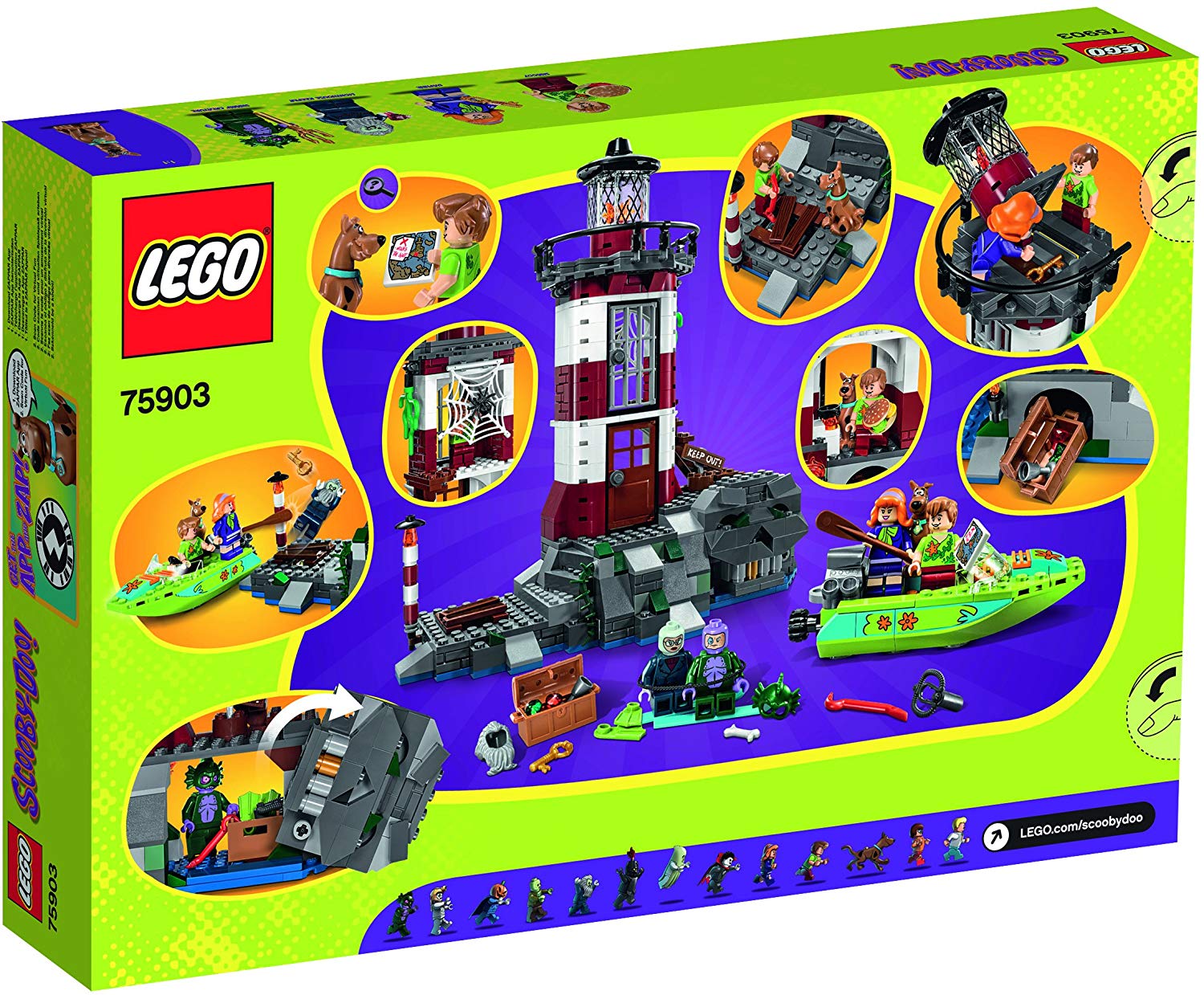 LEGO Scooby-Doo Haunted Lighthouse, Brown,golden - Image 2