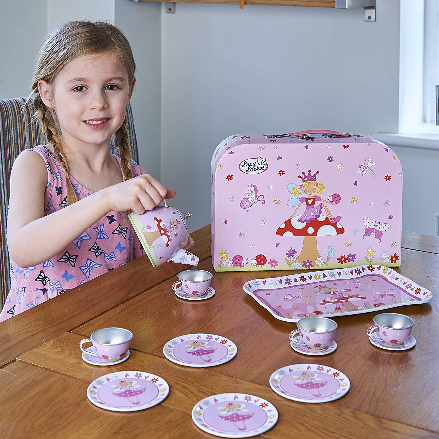 lucy locket woodland tea set