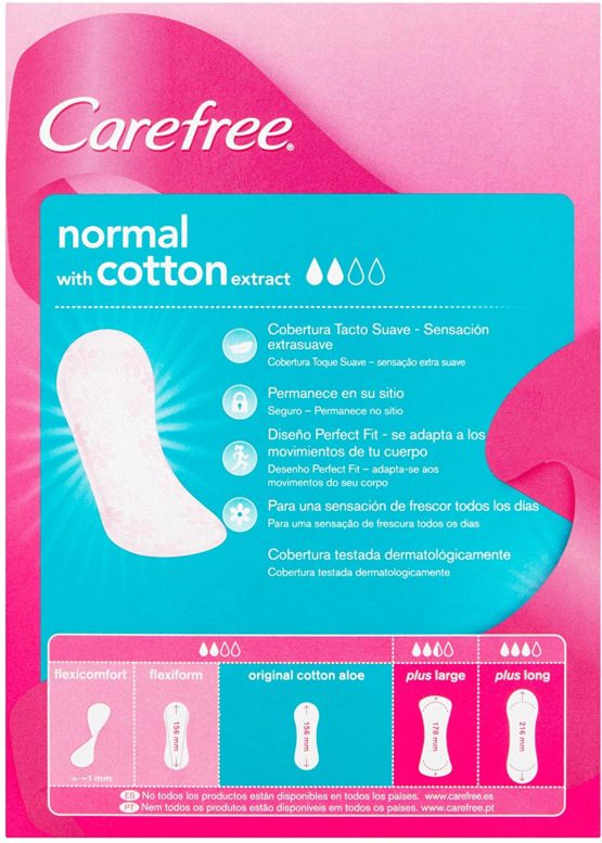 CAREFREE Transpirable pantyliners 44 uds - Image 3