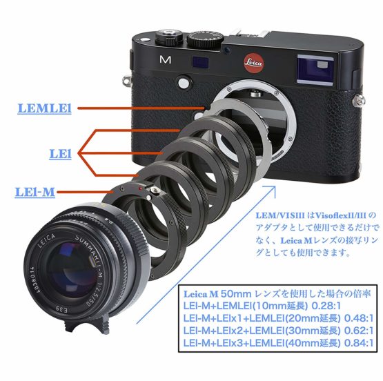 Novoflex LEM/Vis III – Optical adapter ring Pentax Leica M, Black - Image 4