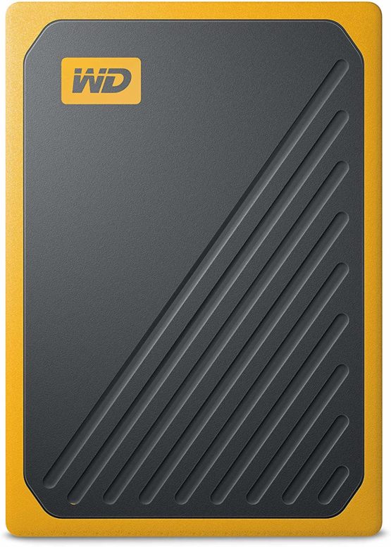 WD 500 GB My Passport Go Portable SSD - Amber Trim - Image 2
