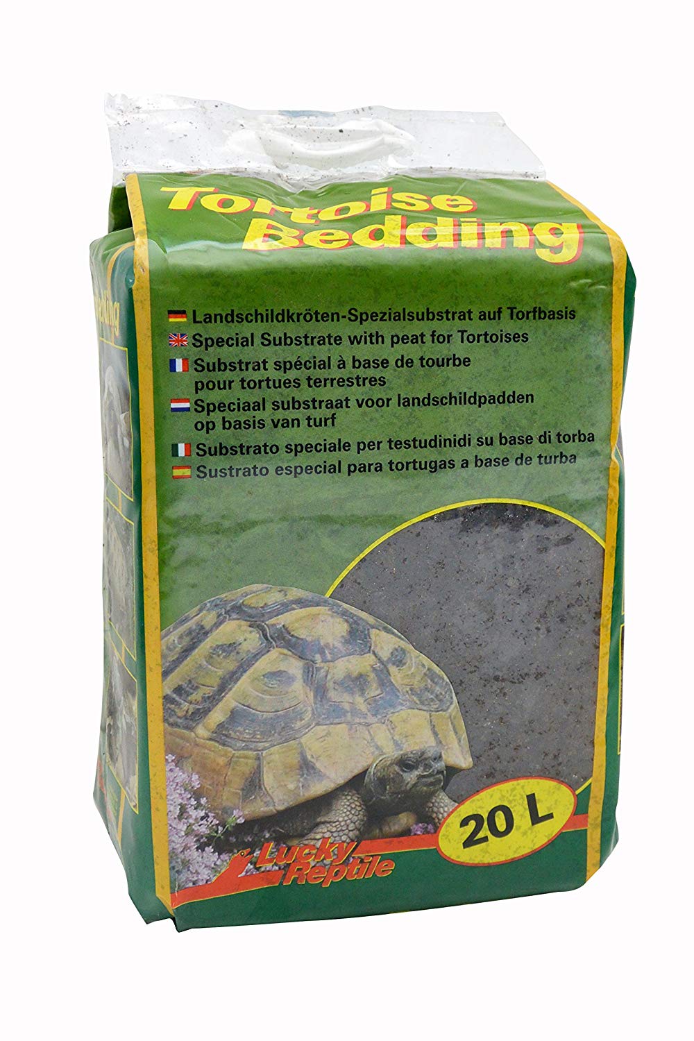 Lucky Reptile 65131 Tortoise Bedding,20 l (Pack of 1), brown