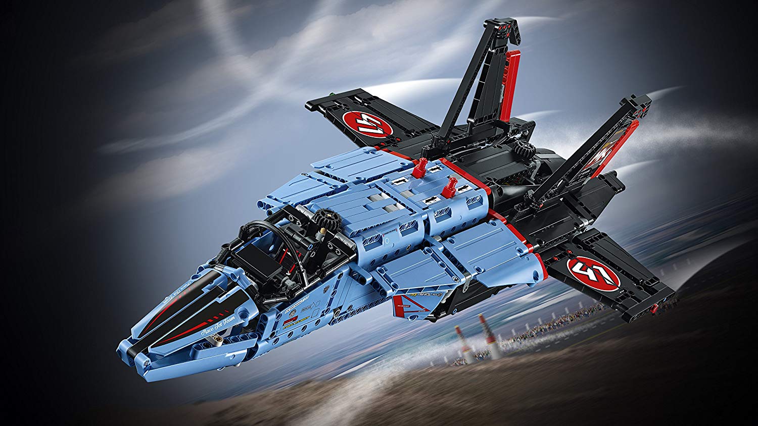 LEGO 42066 "Air Race Jet Building Toy, Mixed - Image 4
