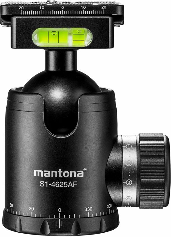 Mantona Fortress 46 Ball Head Black