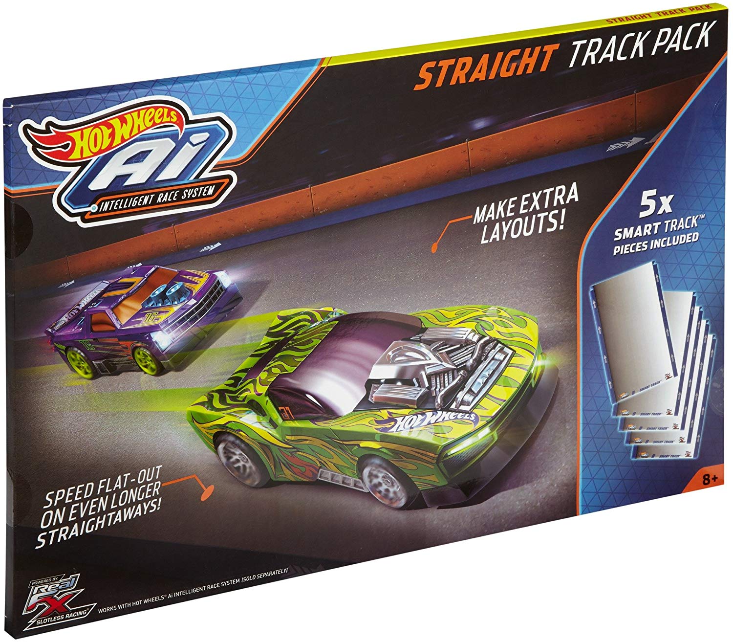 Hot Wheels AI Straight Track Pack Accessory Kit - Image 4