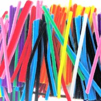 Kids B Crafty 500 Pipe Cleaners, Pipe Cleaners For Craft, Pipe Cleaner, Assorted Sizes Chenille 15cm X 6mm 11 Colours - Pipe Cleaners School Supplies - Crafts For Children - Christmas Craft