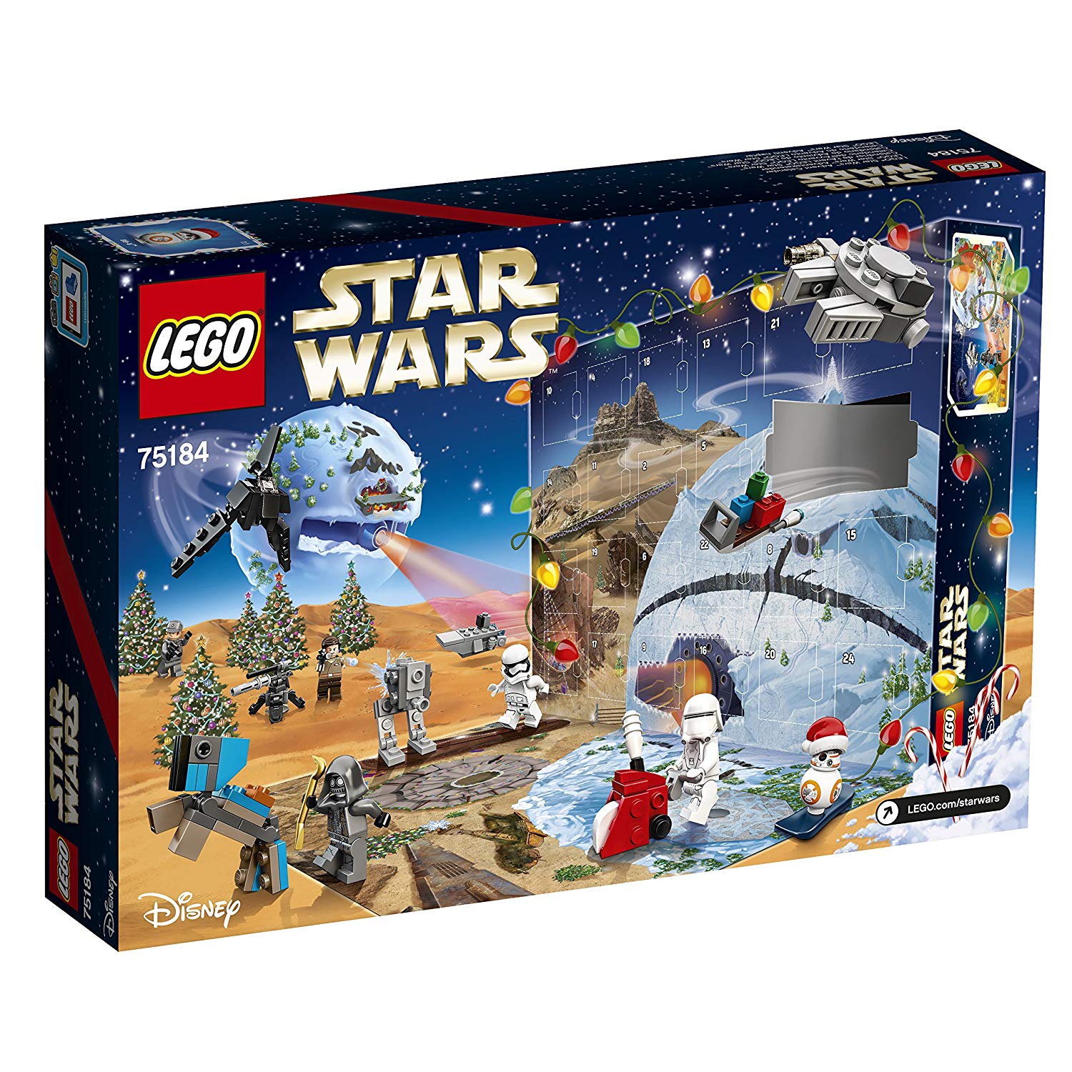 LEGO UK 75184 "Star Wars Advent Calendar Construction Toy, Mehrfarbig - Image 2