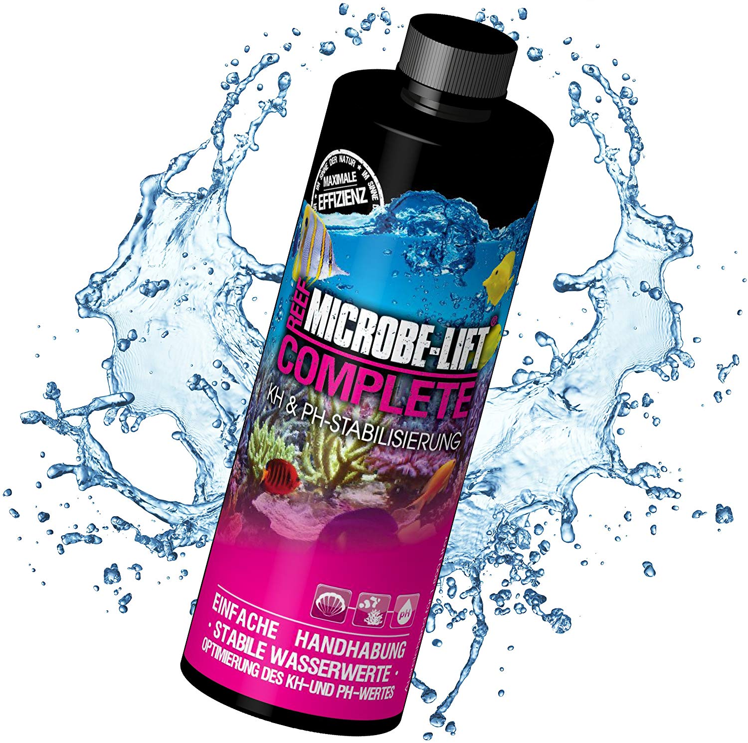 ARKA - Complete - KH & pH stabiliser and optimisation, stable water values, for every saltwater aquarium multicolor
