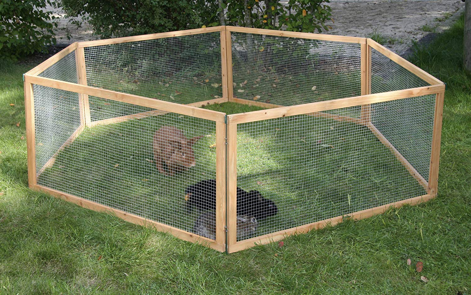 Kerbl Vario Outdoor Enclosure, 120 x 120 x 59 cm, 120 cm L x 60 cm W x 14 cm H - Image 4