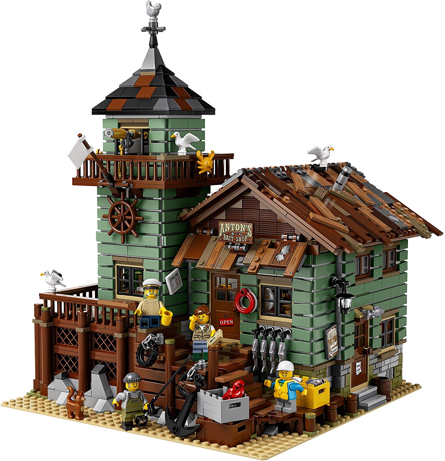 LEGO UK 21310 "Old Fishing Store Construction Toy, Small - Image 2