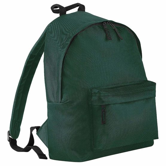 BagBase Unisex's BG125BRED Original Fashion Backpack, Bright Red, Medium - Image 3
