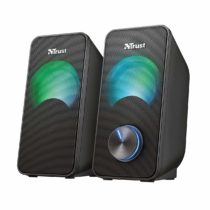 Trust Arys Compact RGB 2.0 PC Speakers for Computer and Laptop, 12 W, USB Powered , Black
