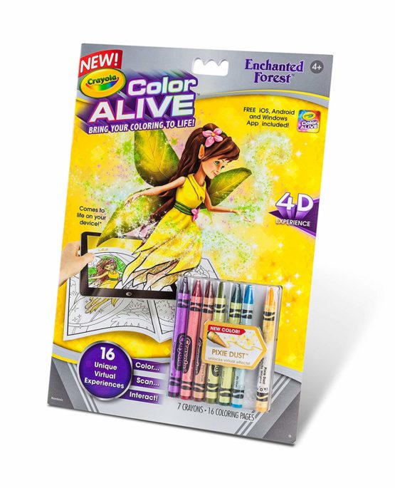 Download CRAYOLA Color Alive Action Coloring Pages - Enchanted Forest - BigaMart