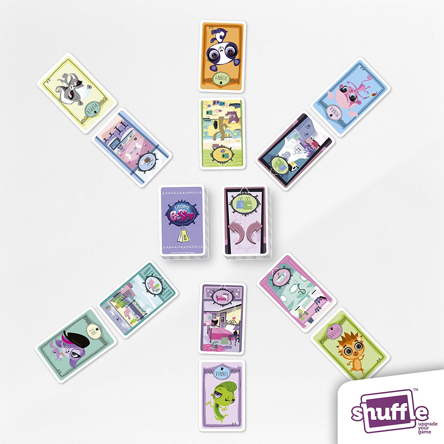 Shuffle Littlest Pet Shop Card Game, Multicolor, Medium - Image 4