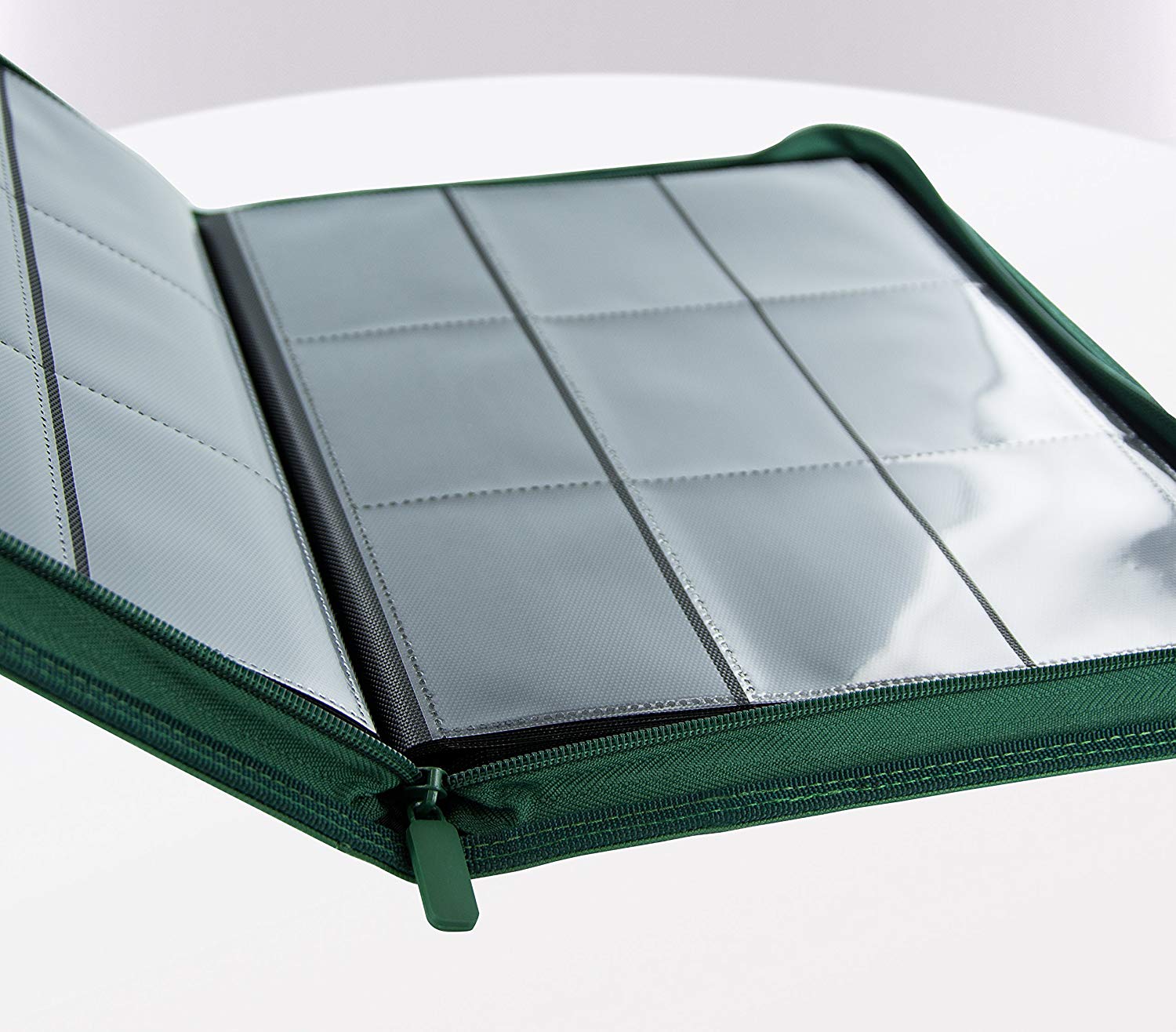 Ultimate Guard Zipfolio 360-18-Pocket XenoSkin Green, 8.5 x 11 inches - Image 4