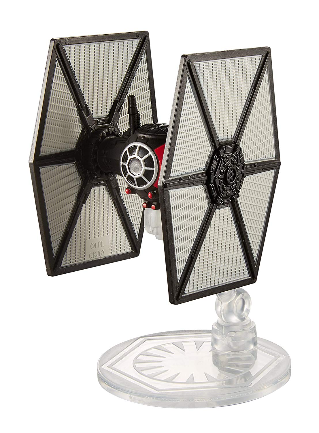 Hot Wheels Star Wars Rogue One Starship Vehicle, First Order Special Forces TIE Fighter, Black - Image 3