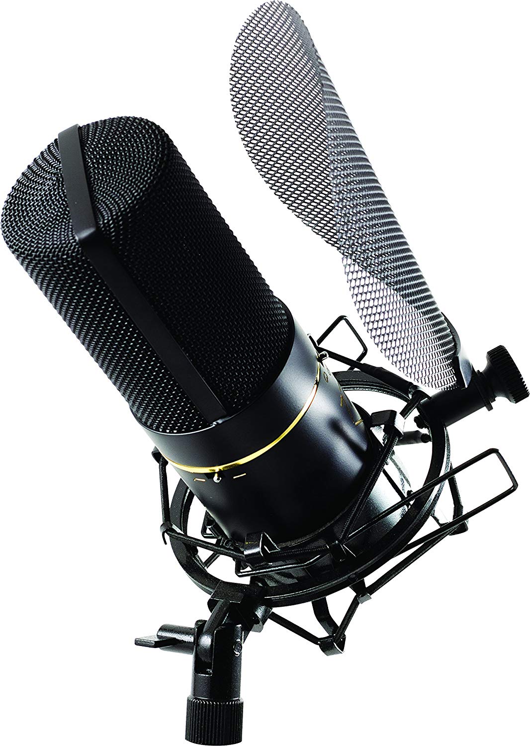 MXL 770X Multi-Pattern Vocal Condenser Microphone Kit, Black & Gold - Image 4