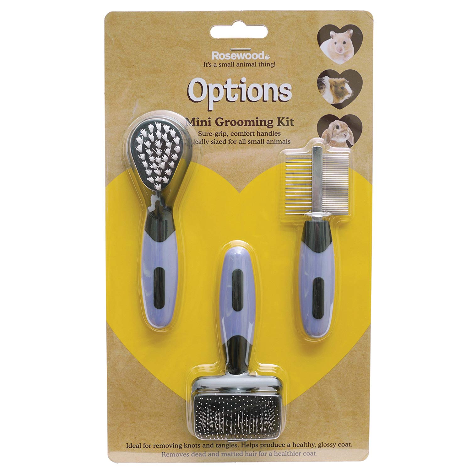 OPTIONS SA MINI GROOMING SET, Purple