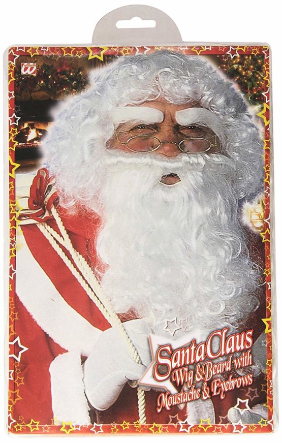 Luxury Santa Claus /Beard Boxed Wig for Hair Accessory Fancy Dress